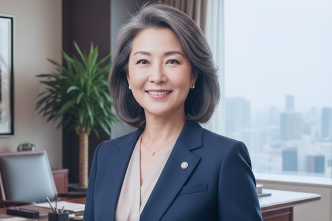 社内IT環境の導入計画を説明する担当者