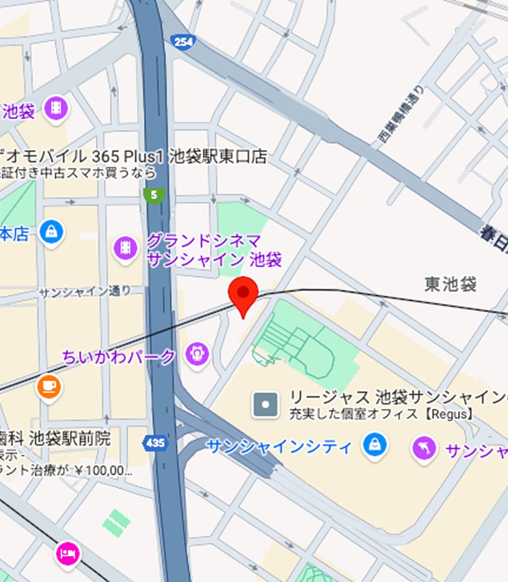 MKプロジェクト所在地周辺の地図